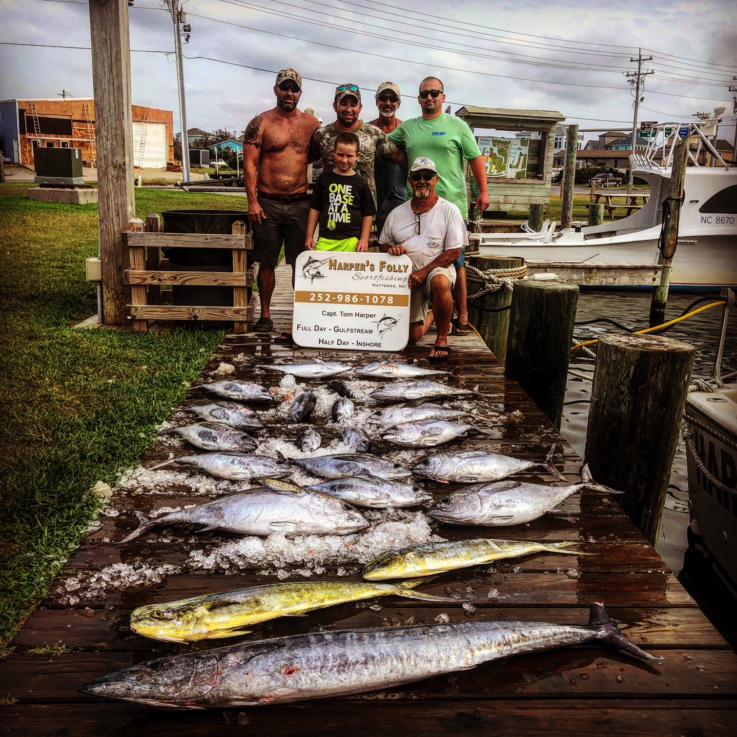 Hatteras Sportfishing Wahoo Teach's Lair Harper's Folly