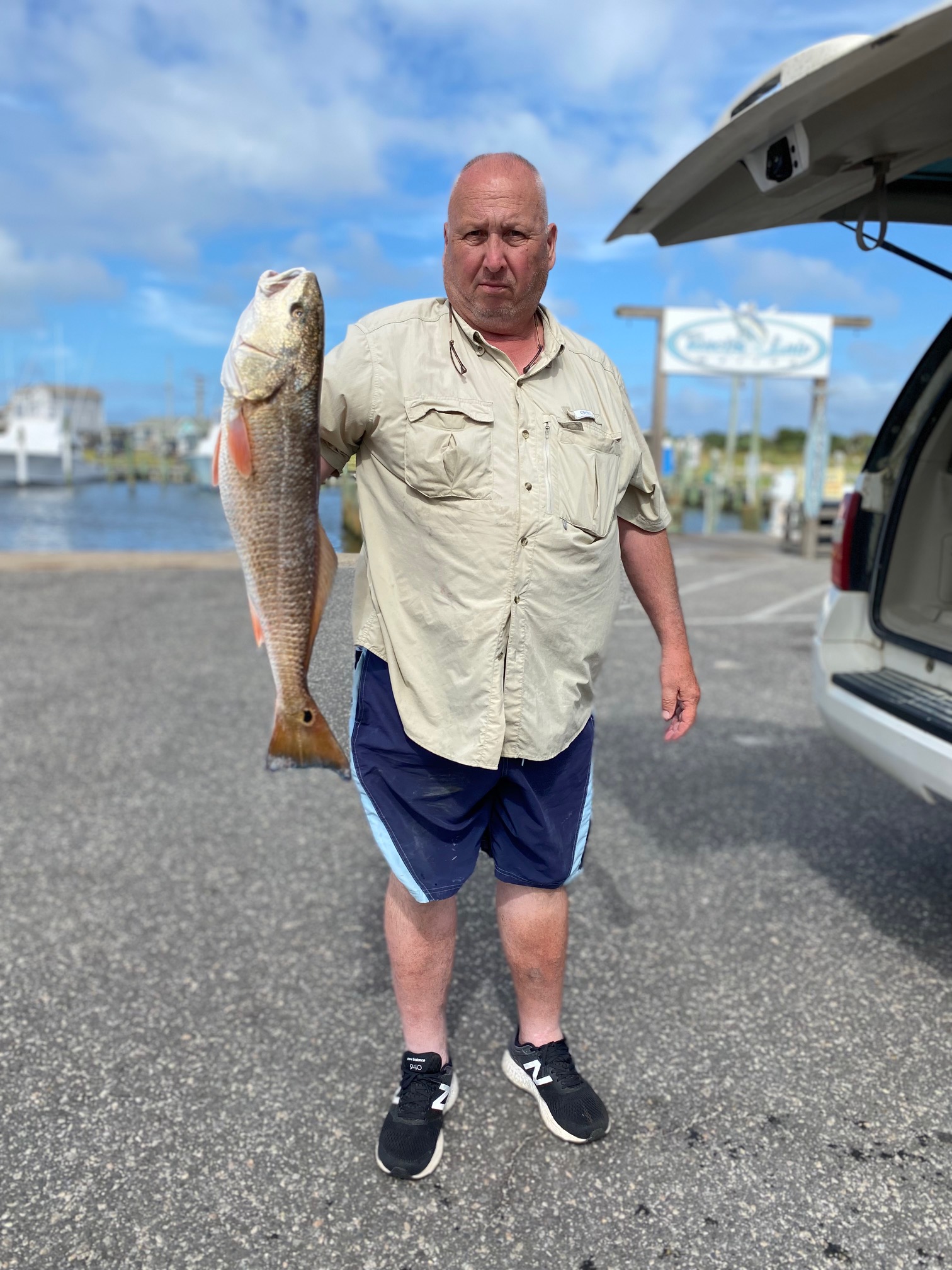 Red Drum Surf Fishing Hatteras Teach's Lair Marina