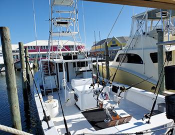 Under Pressure Dive Boat at Hatteras Landing Marina