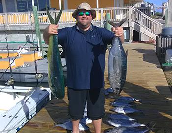 Fishing with Captain Bruce Armstrong at Hatteras Landing Marina