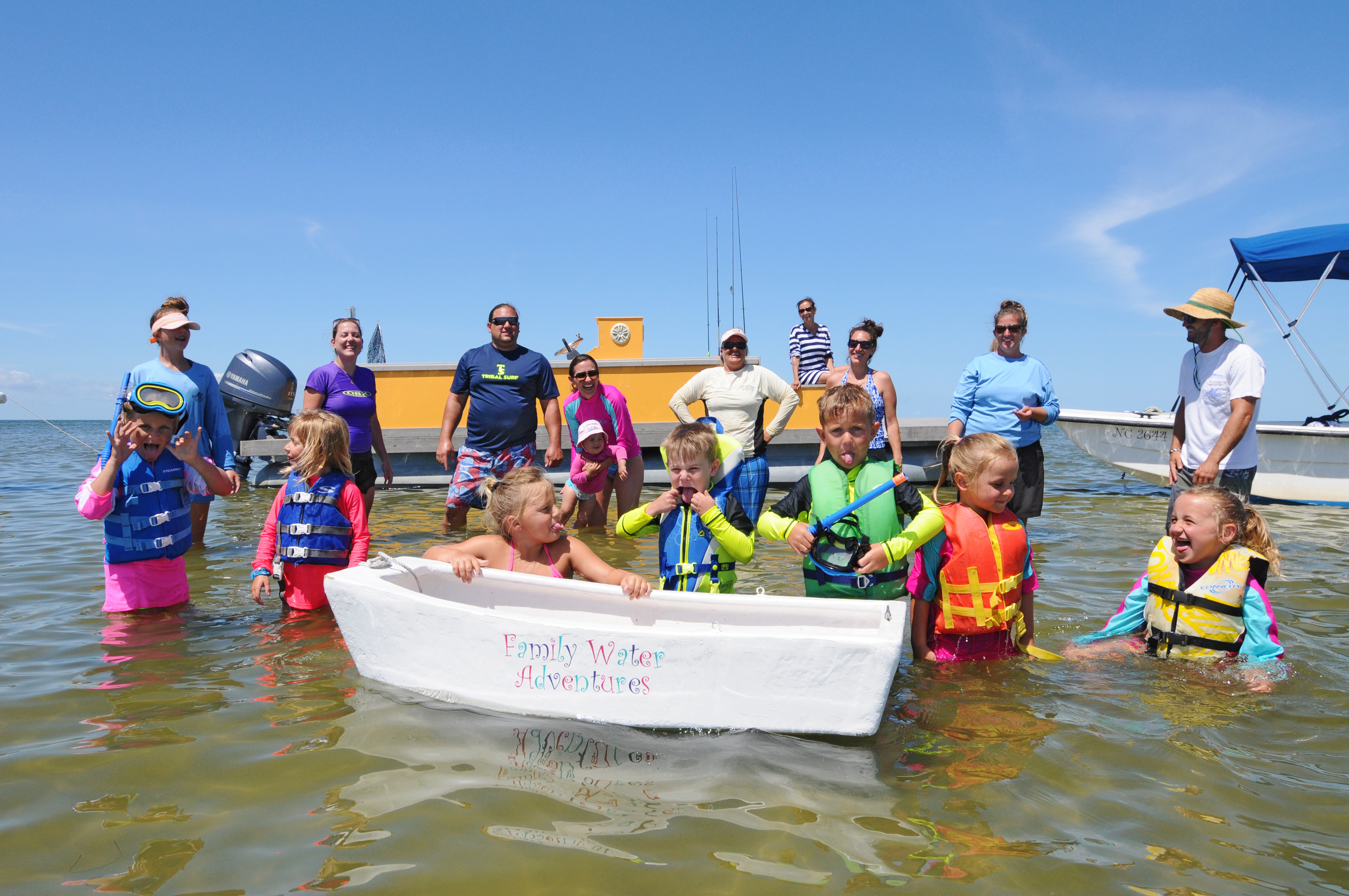 Family Water Adventures at Hatteras Landing Marina