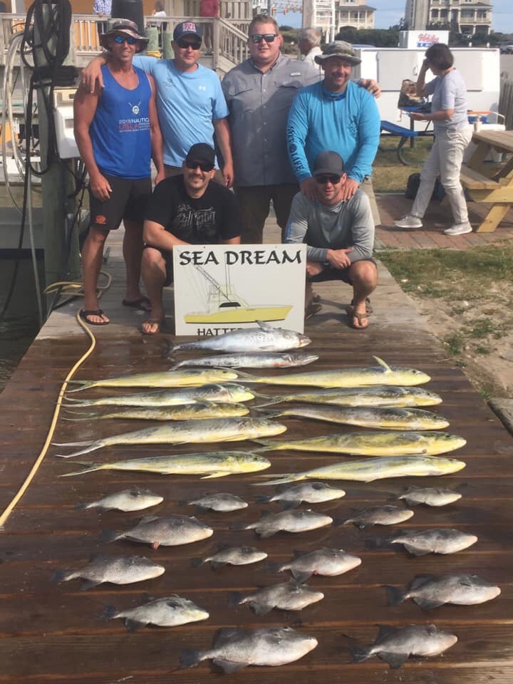 Fishing on the Sea Dream at Hatteras Landing Marina