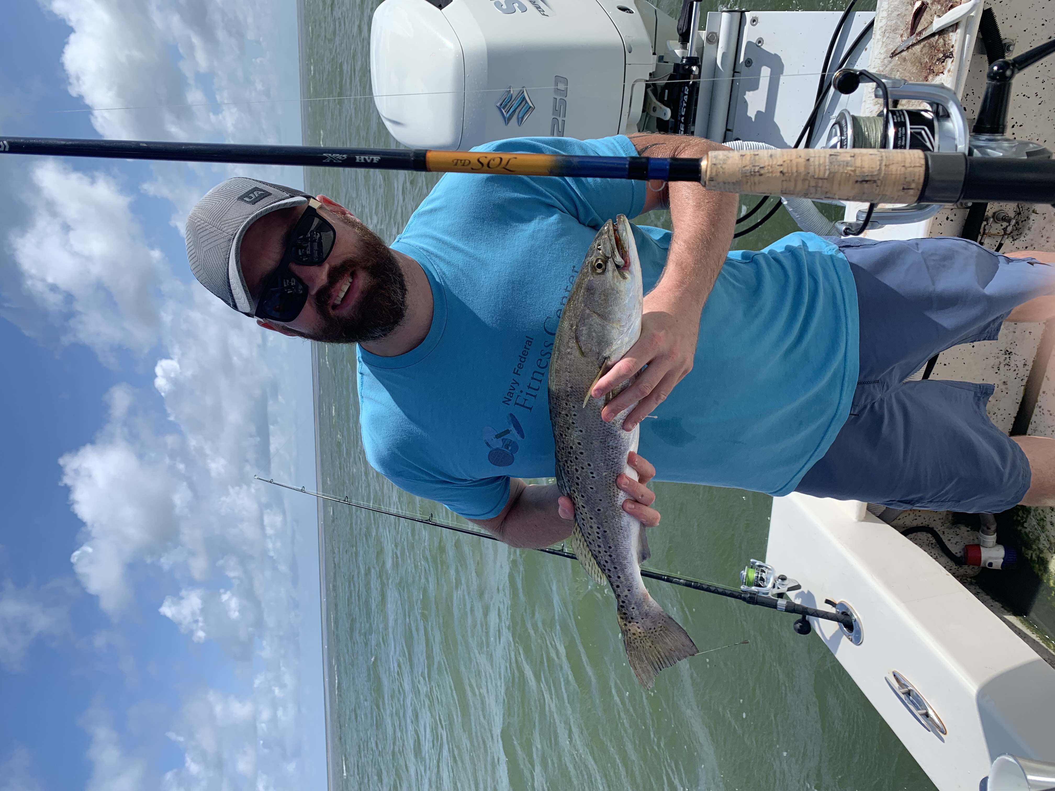 Red Finn speckled trout