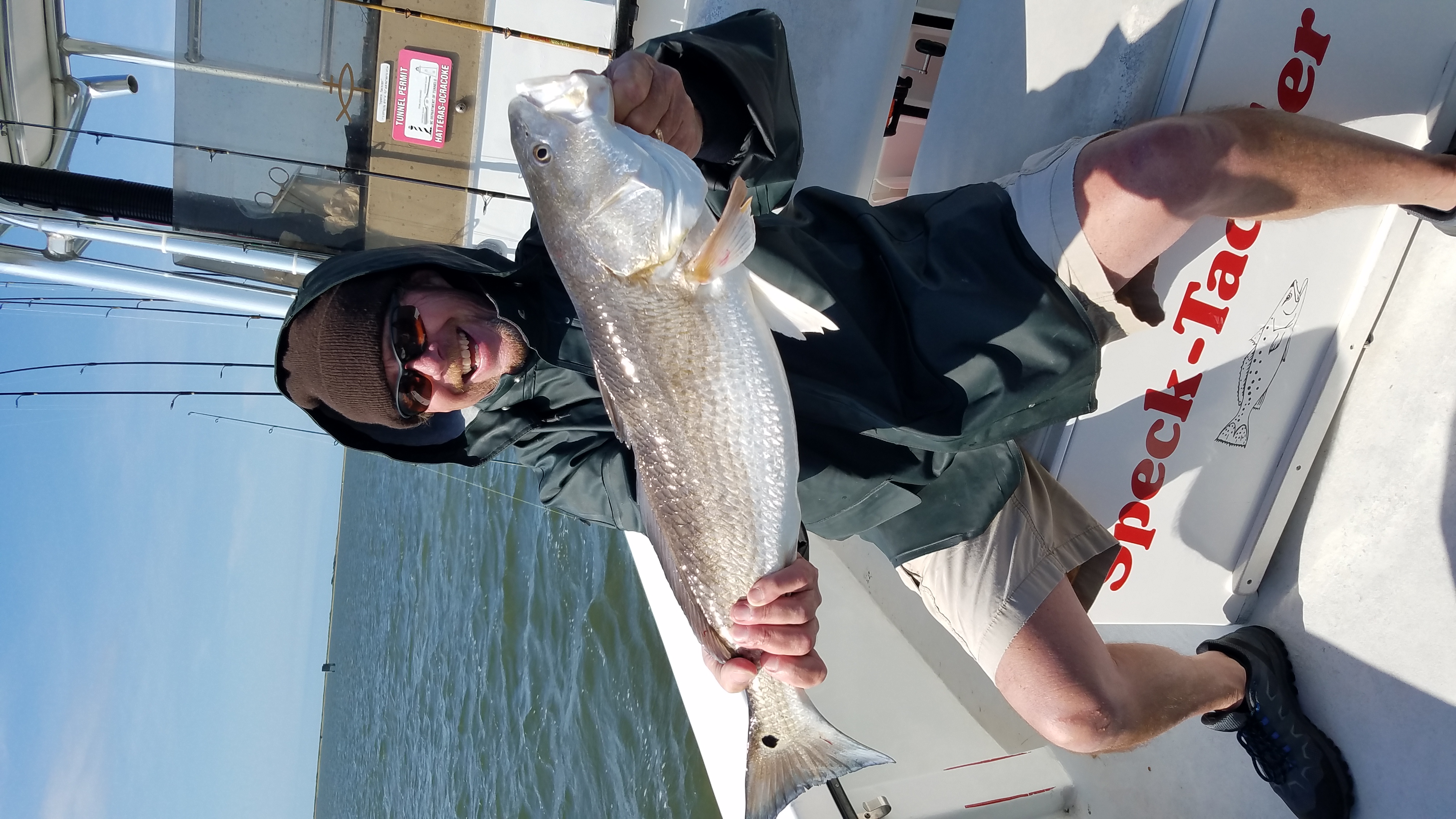 Speck-Tackler Fishing Teach's Lair Hatteras Inshore Charters