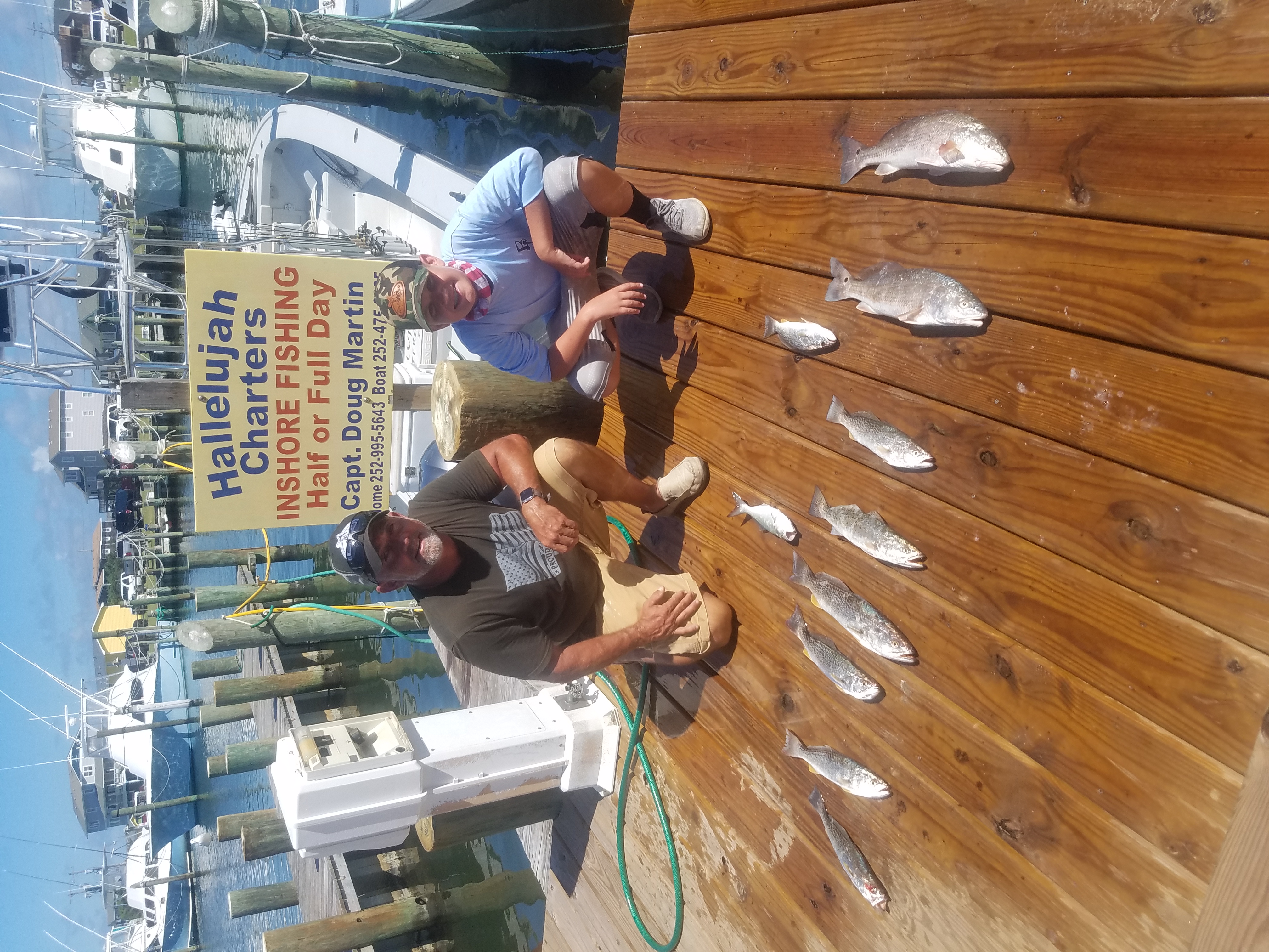 Hatteras Inshore Fishing Charters Teach's Lair Hallelujah Drum