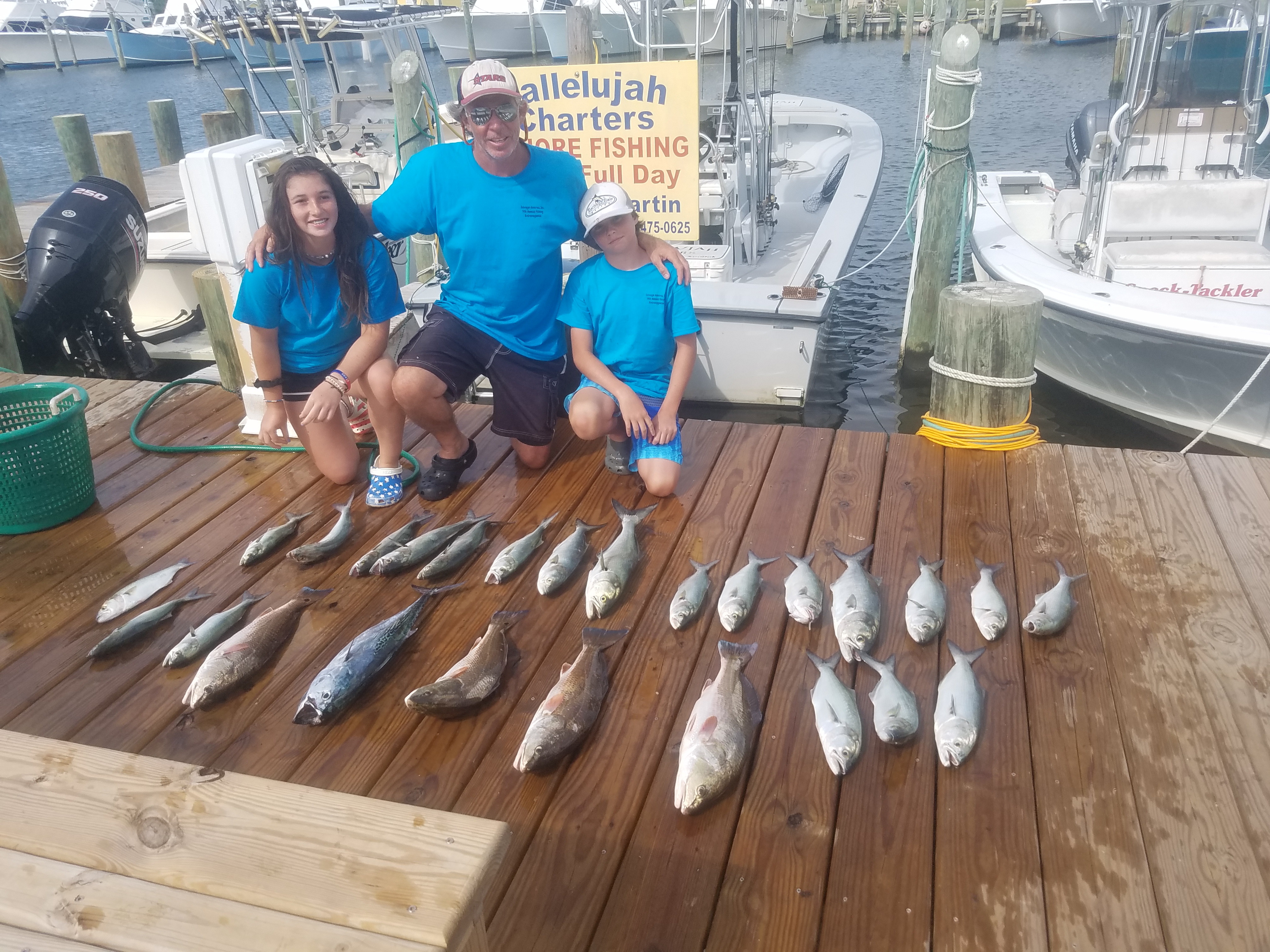 Hatteras Inshore Fishing Charters Teach's Lair Hallelujah
