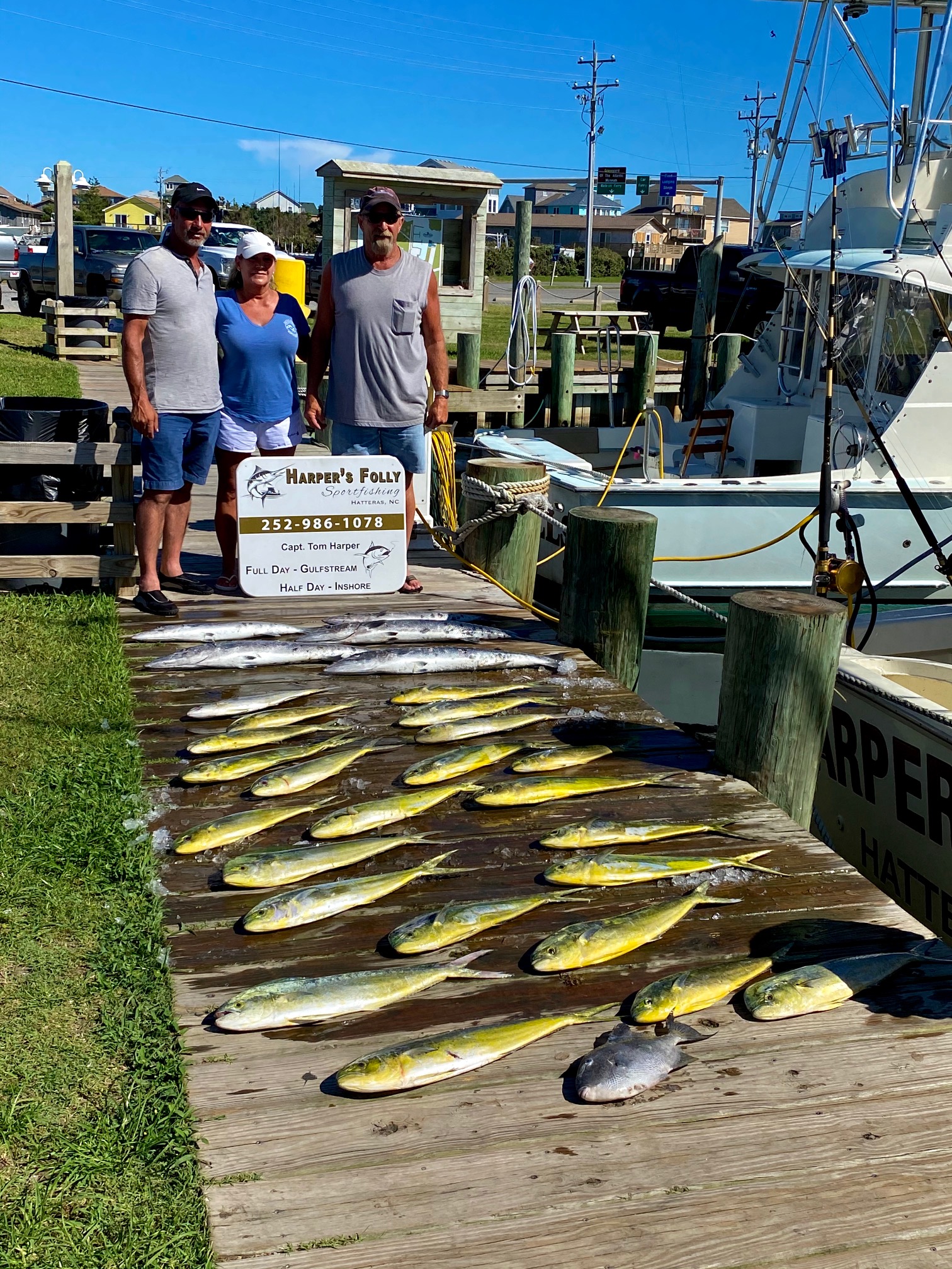 Harper's Folly 7/10/20 Mahi & Barracuda Harper's Folly Fishing Teach's Lair Barracuda Mahi