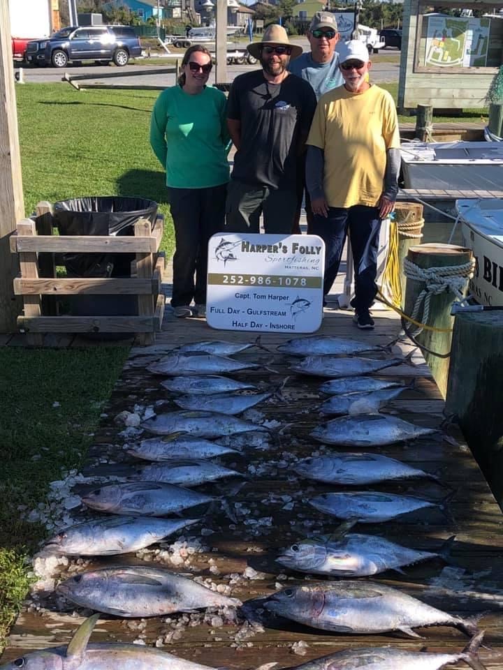 Harper's Folly Teach's Lair Fishing Charters Hatteras Offshore Tuna