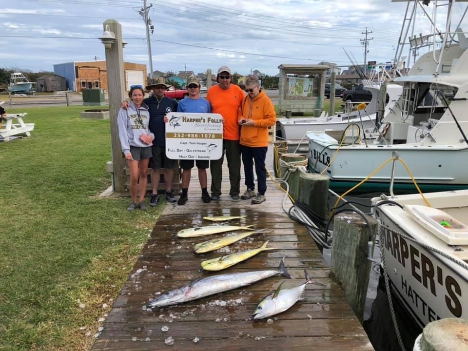 Hatteras Offshore Fishing Harper's Folly Teach's Lair 2020