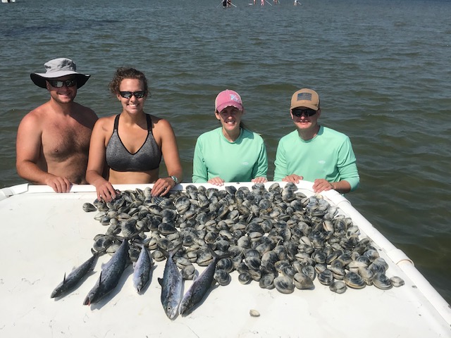 His Fin Fishing Teach's Lair Clamming