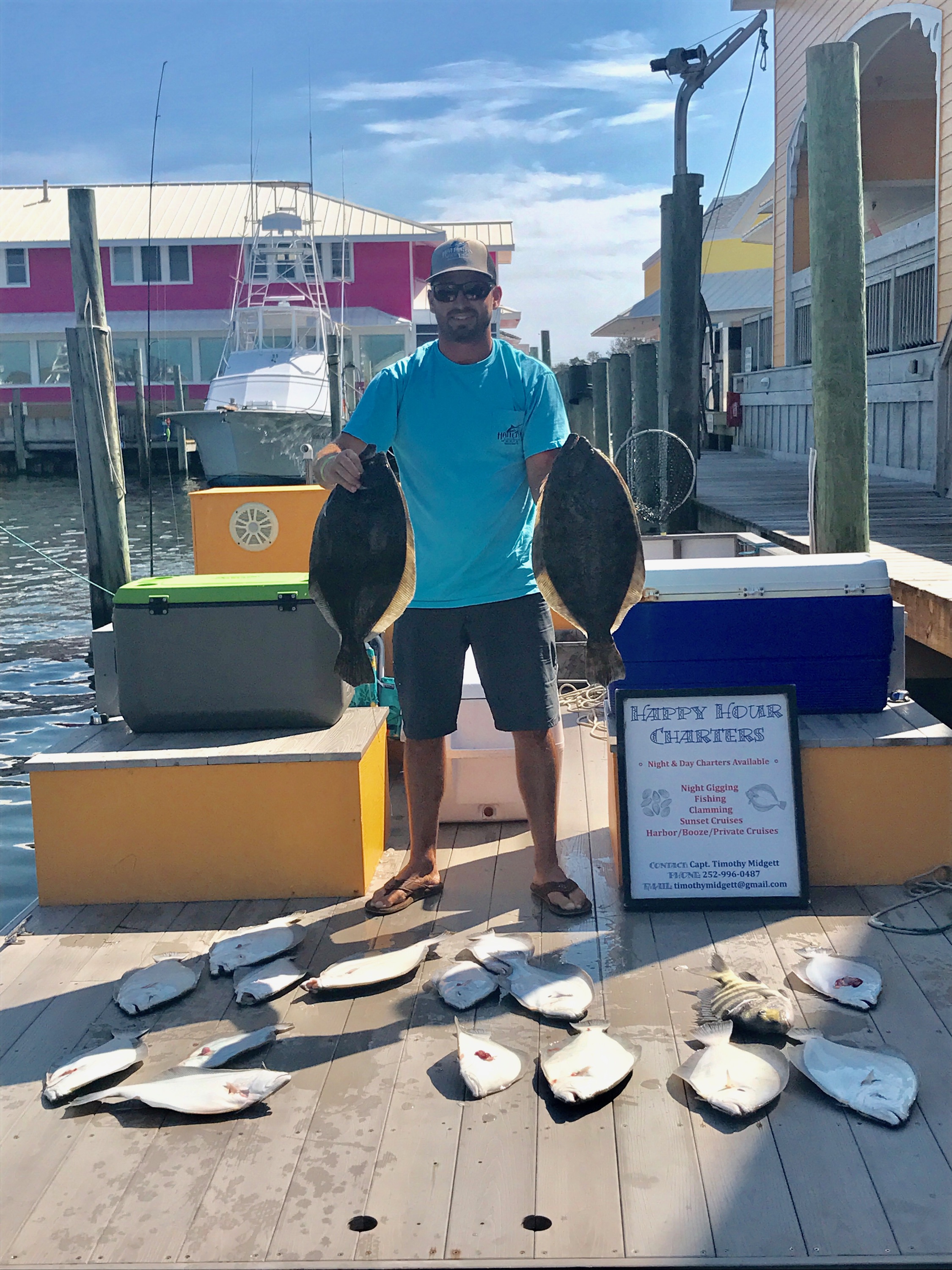 Happy Hour Charters with Captain Timothy Midgett