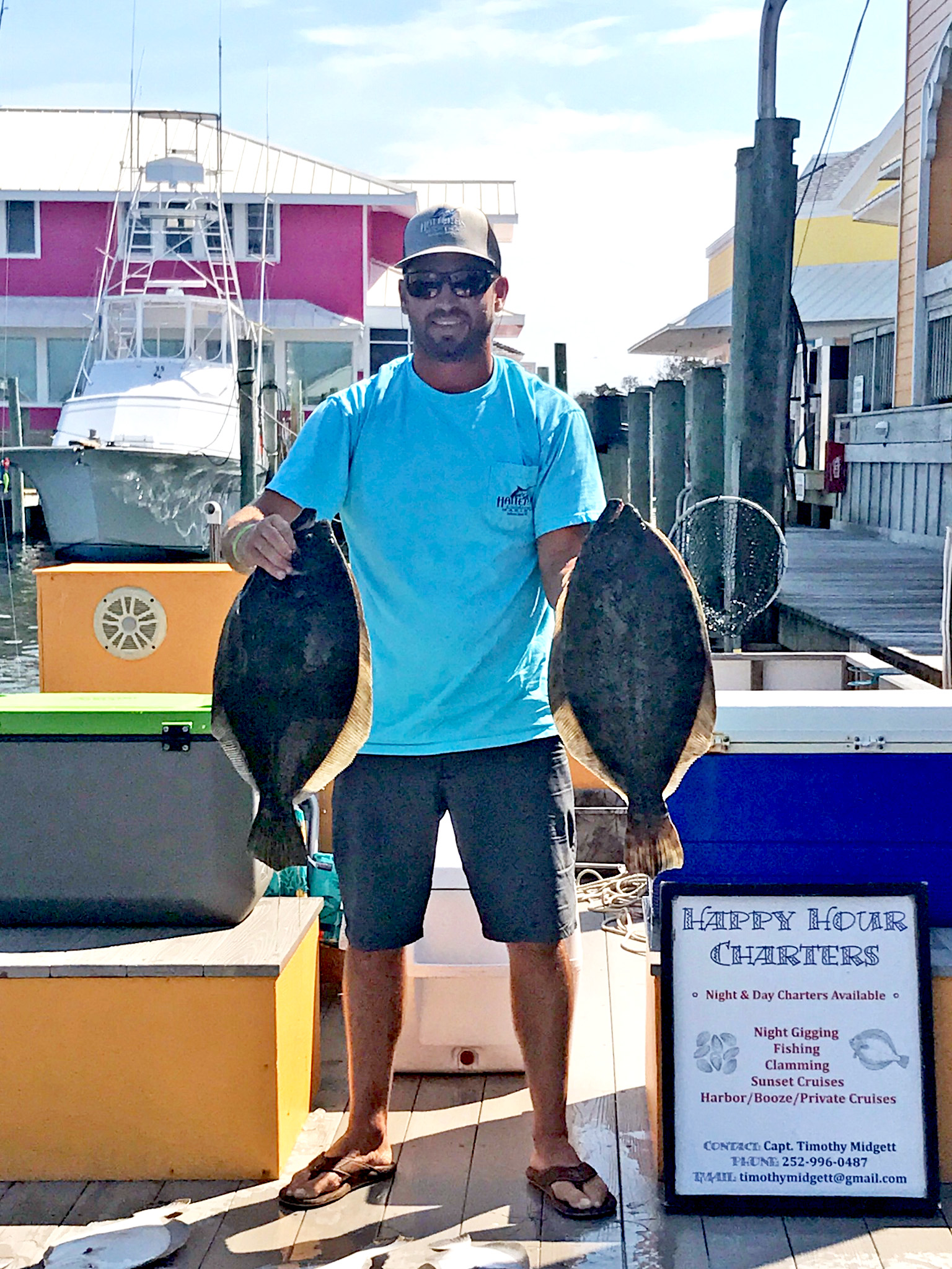 Happy Hour Charters with Captain Timothy Midgett