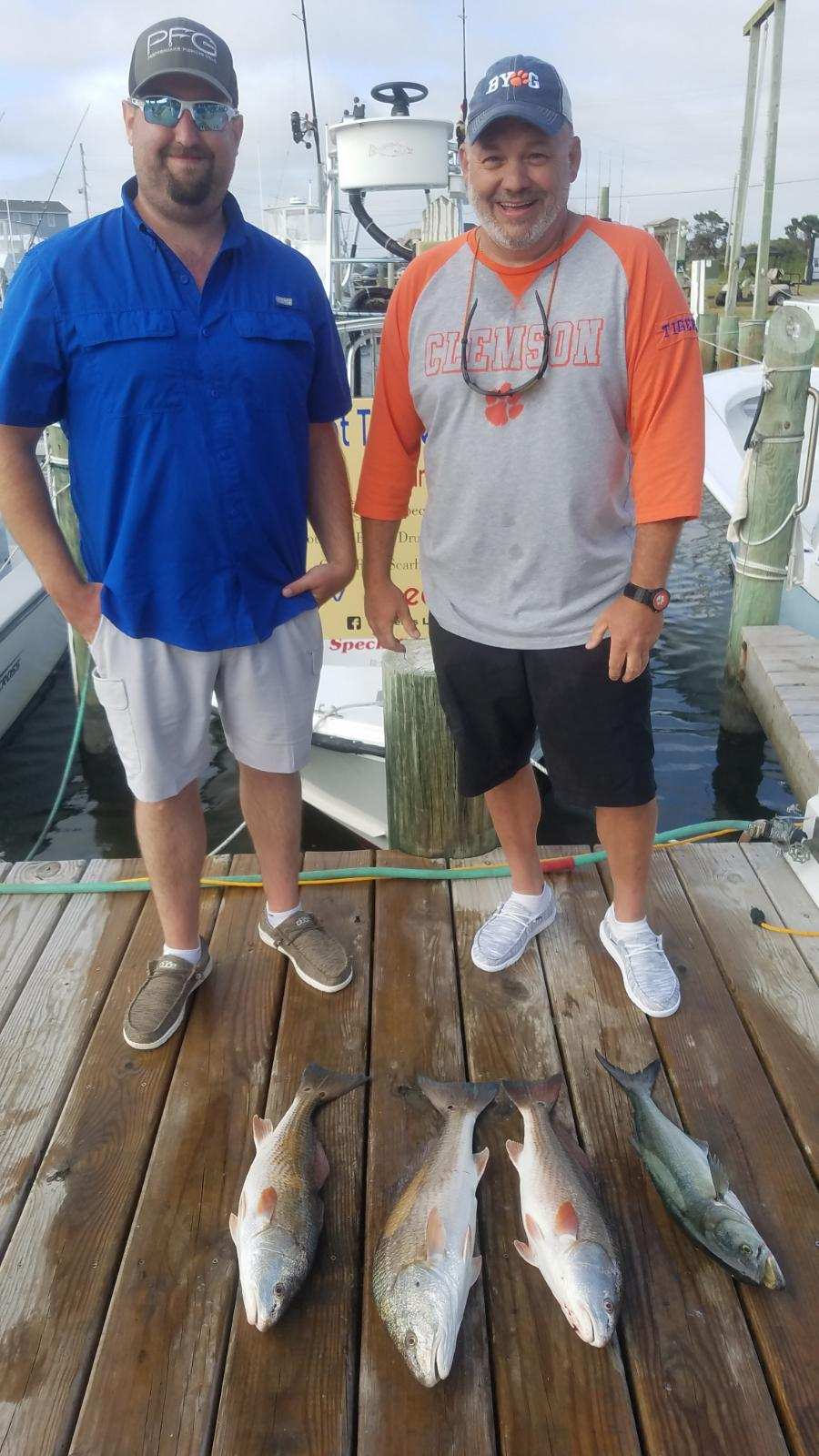 Speck-Tackler Fishing Teach's Lair Hatteras Inshore Charters