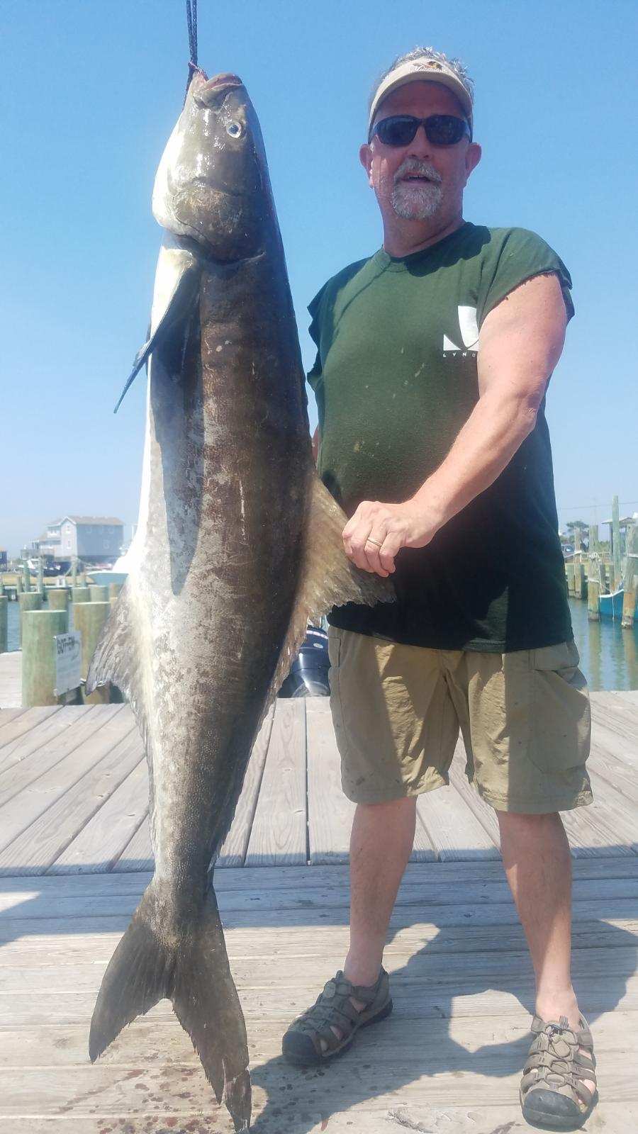 Speck-Tackler Teach's Lair Fishing Charter Cobia