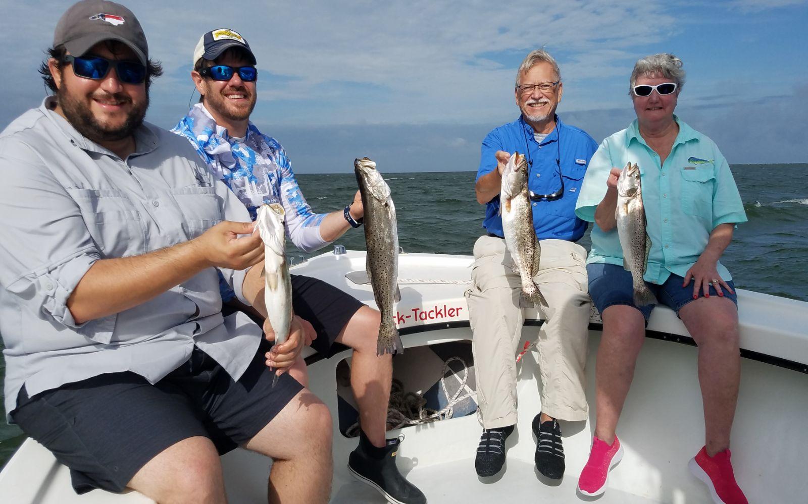 Speck-Tackler Fishing Teach's Lair Hatteras Inshore Charters