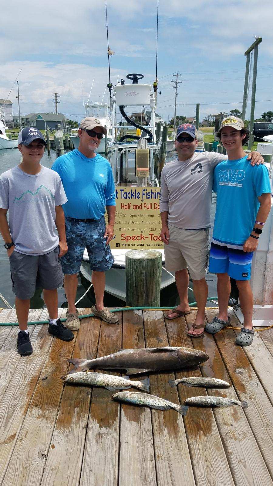 Speck-Tackler Fishing Teach's Lair Inshore Charters