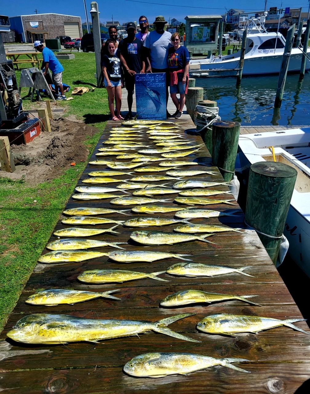 Carolina Girl Hatteras Offshore Fishing Charters Teach's Lair Marina