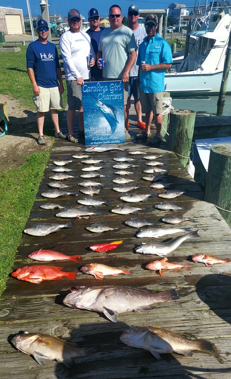 Carolina Girl Offshore Fishing Charters Teach's Lair