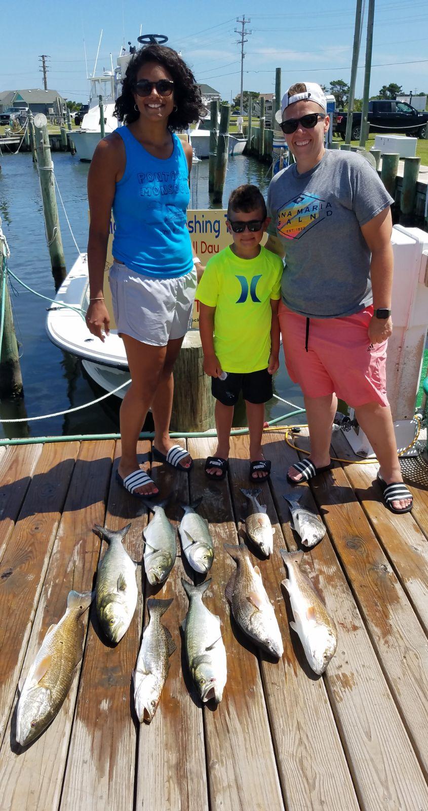 Speck-Tackler Fishing Teach's Lair Hatteras Inshore Charters