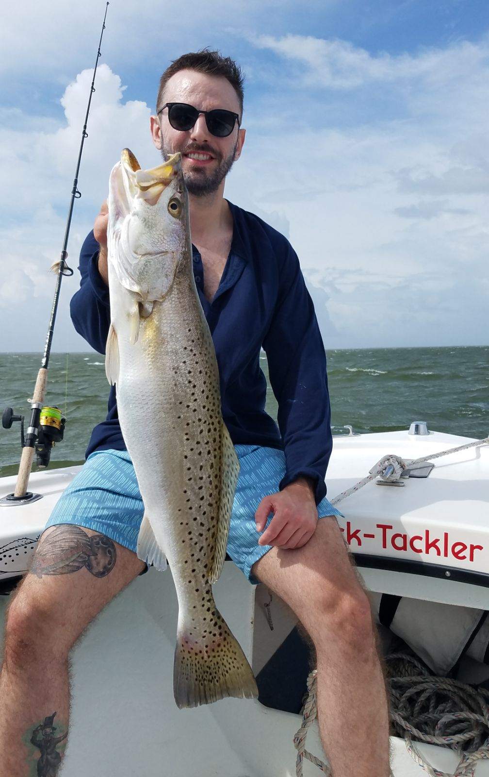 Speck-Tackler Fishing Teach's Lair Hatteras Inshore Charters