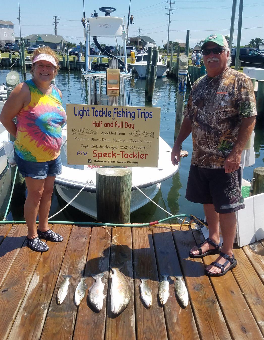 Speck-Tackler Fishing Teach's Lair Inshore Charters