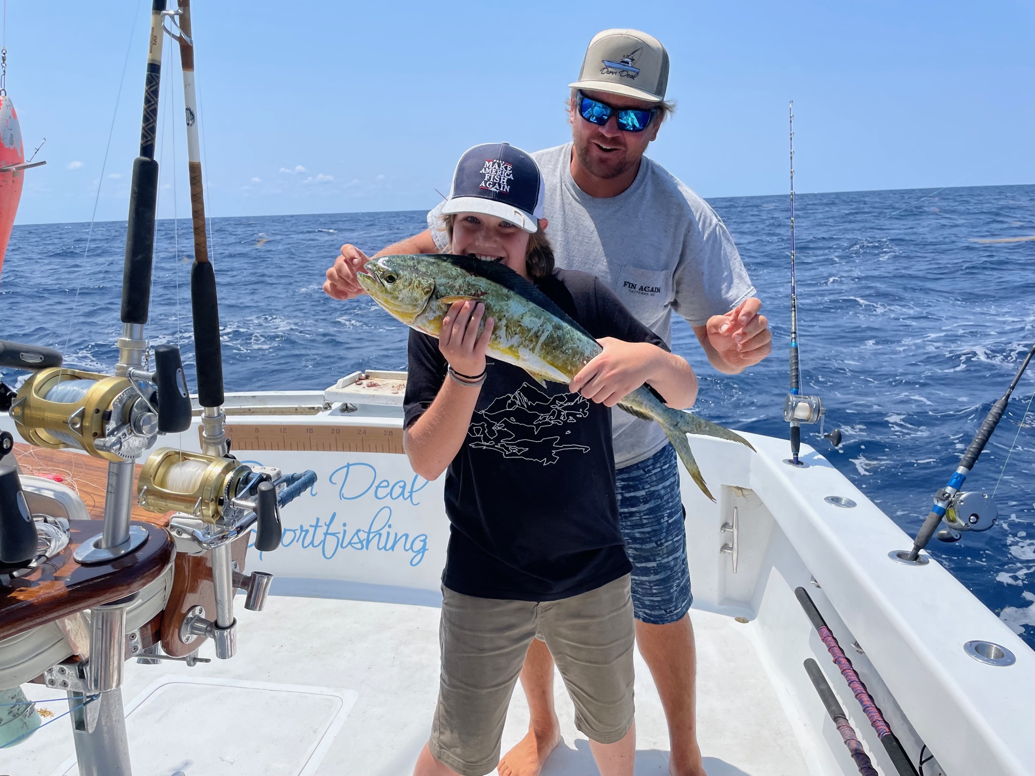 Dunn Deal Offshore Sportfishing Charters Hatteras, NC Mahi Teach's Lair Marina