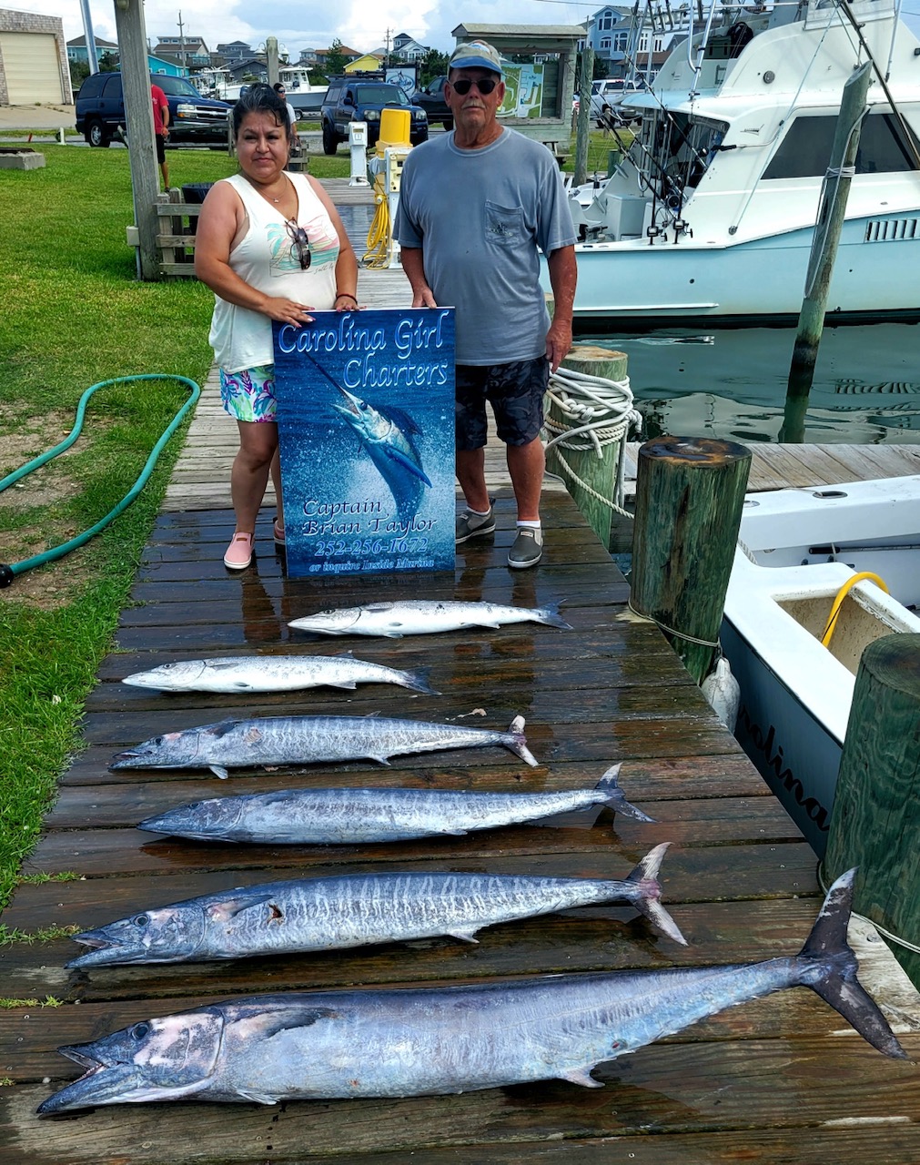 Carolina Girl Hatteras Offshore Fishing Charters Teach's Lair Marina Hatteras OBX