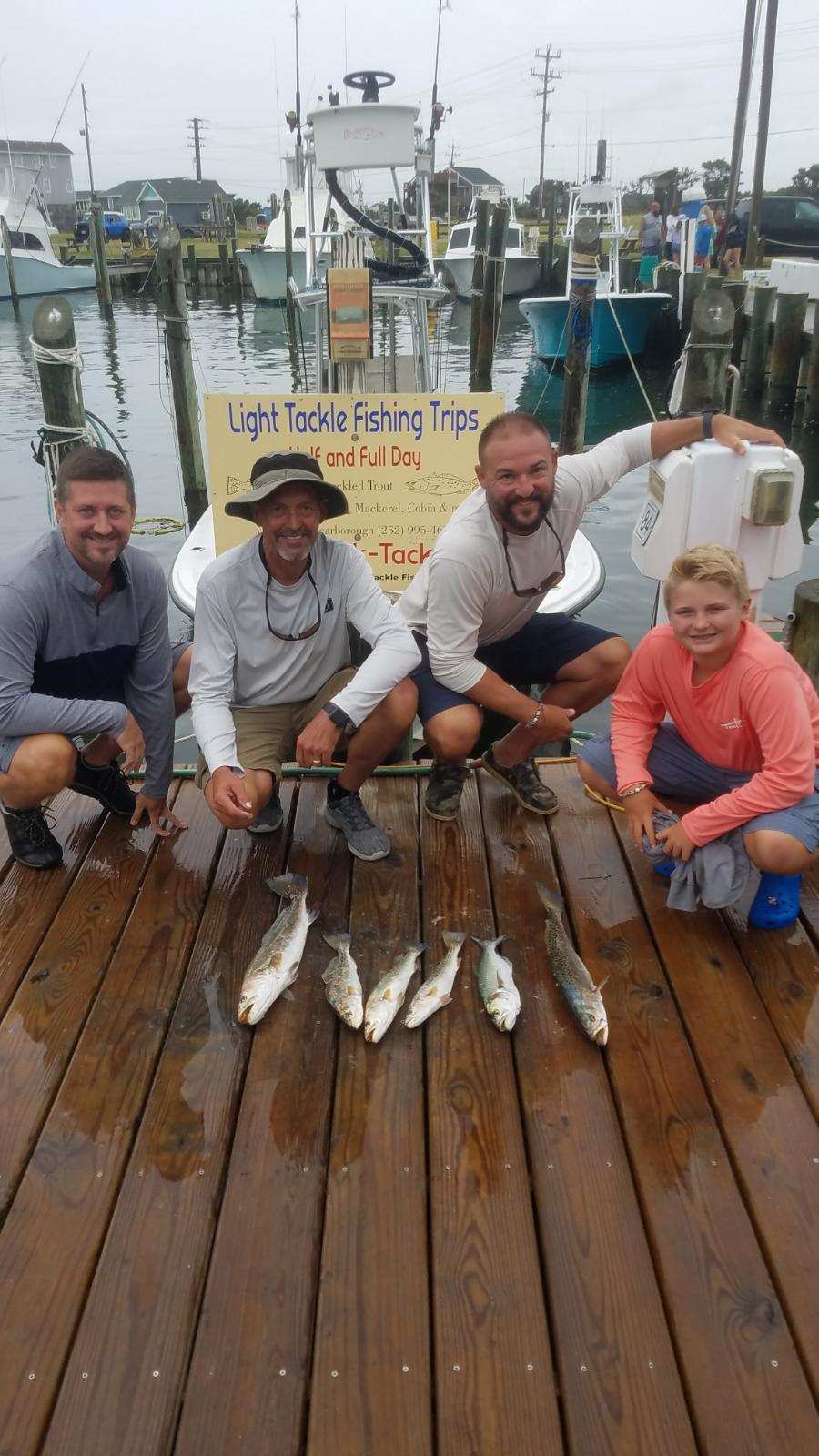 Speck-Tackler Fishing Charters Teach's Lair