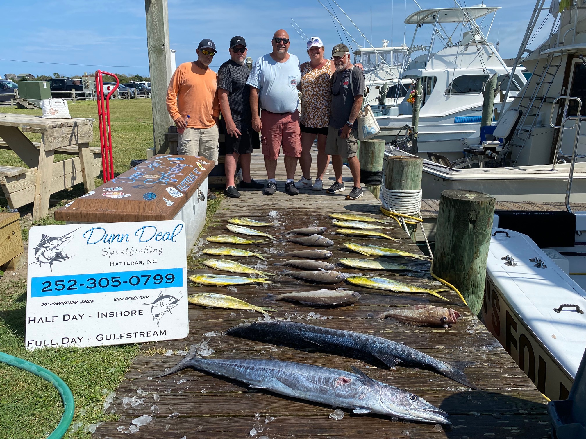 Dunn Deal Offshore Fishing Charters Dolphin Hatteras