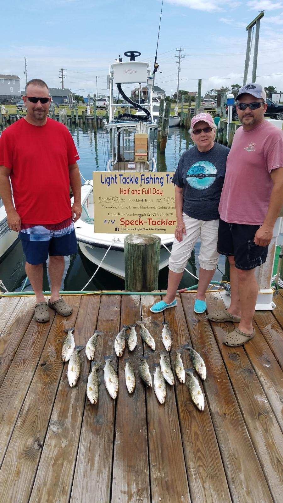 Speck-Tackler Fishing Teach's Lair Inshore Charters