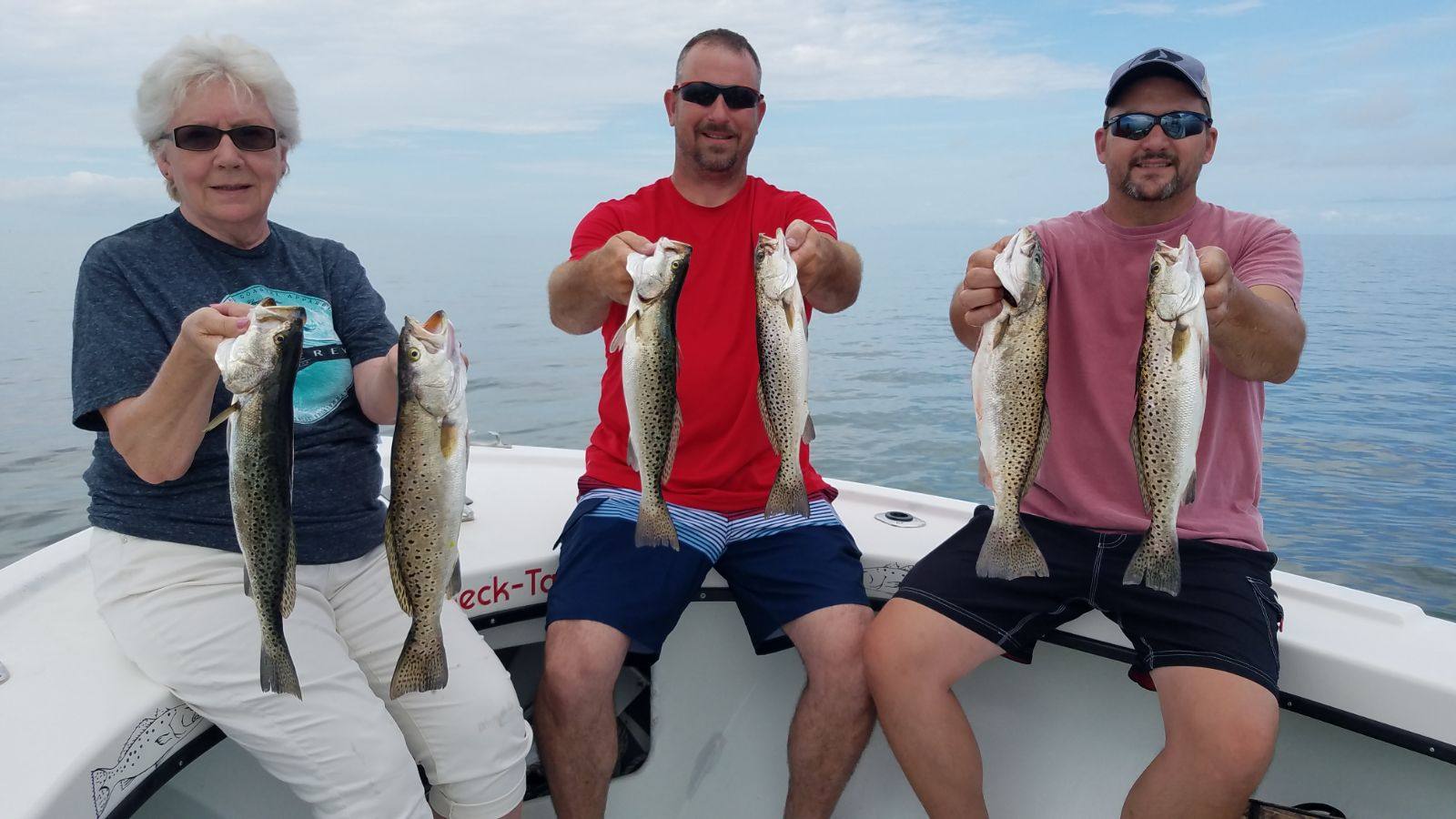 Speck-Tackler Fishing Teach's Lair Hatteras Inshore Charters