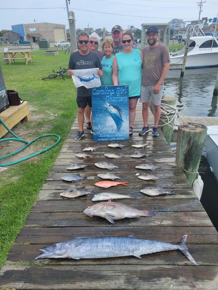 Carolina Girl Offshore Fishing Teach's Lair Marina Hatteras