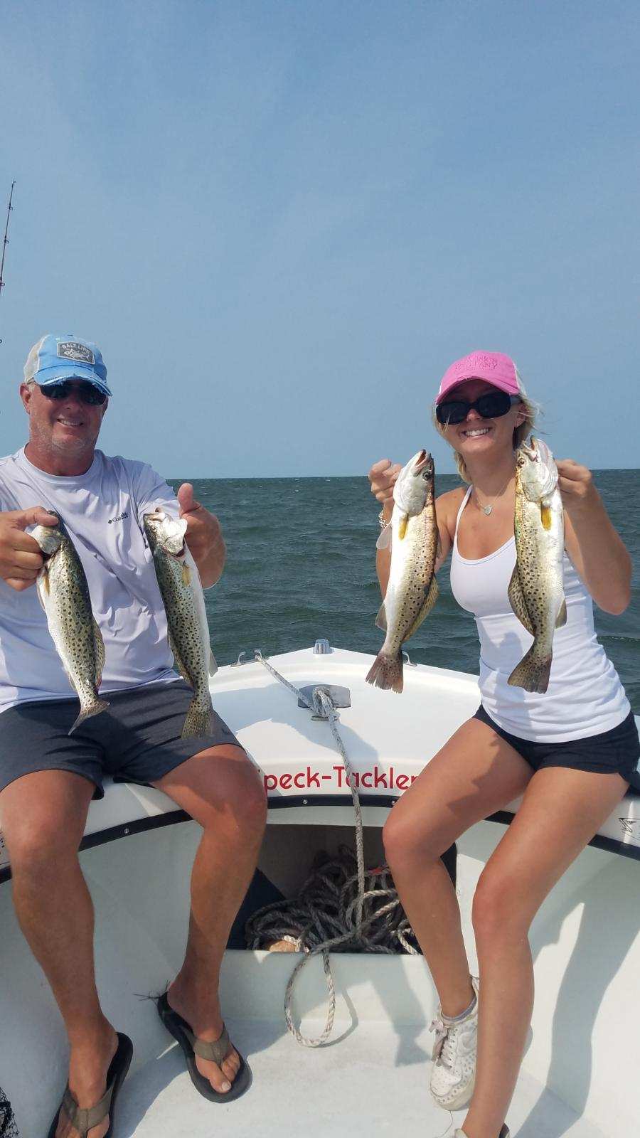 Speck-Tackler Fishing Teach's Lair Inshore Charters