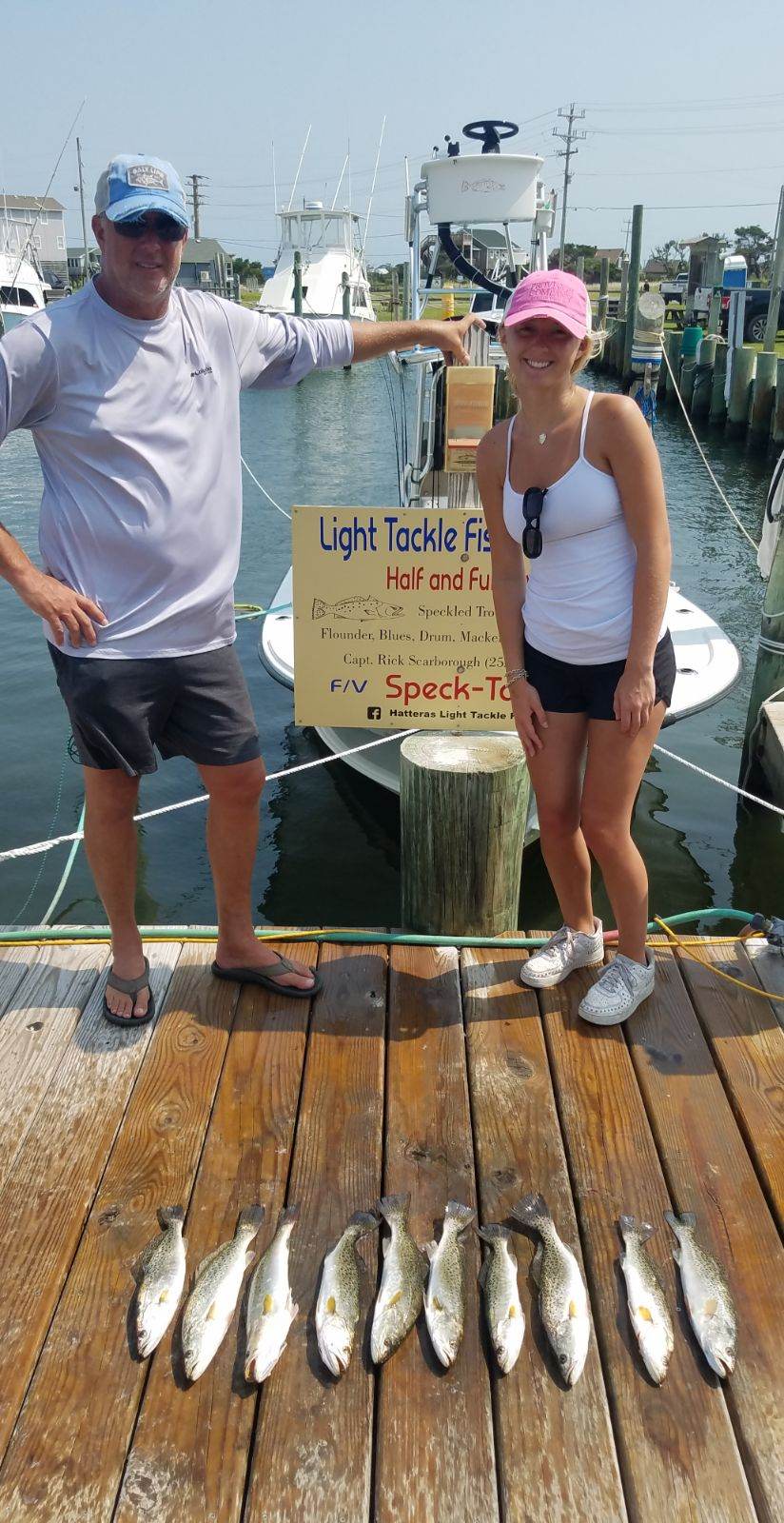 Speck-Tackler Fishing Teach's Lair Inshore Charters