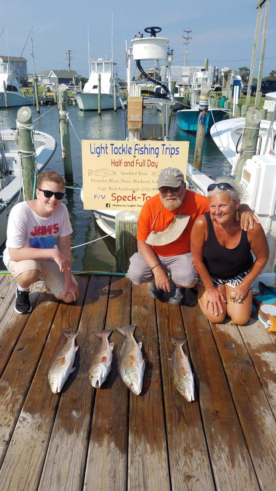 Speck-Tackler Fishing Teach's Lair Inshore Charters