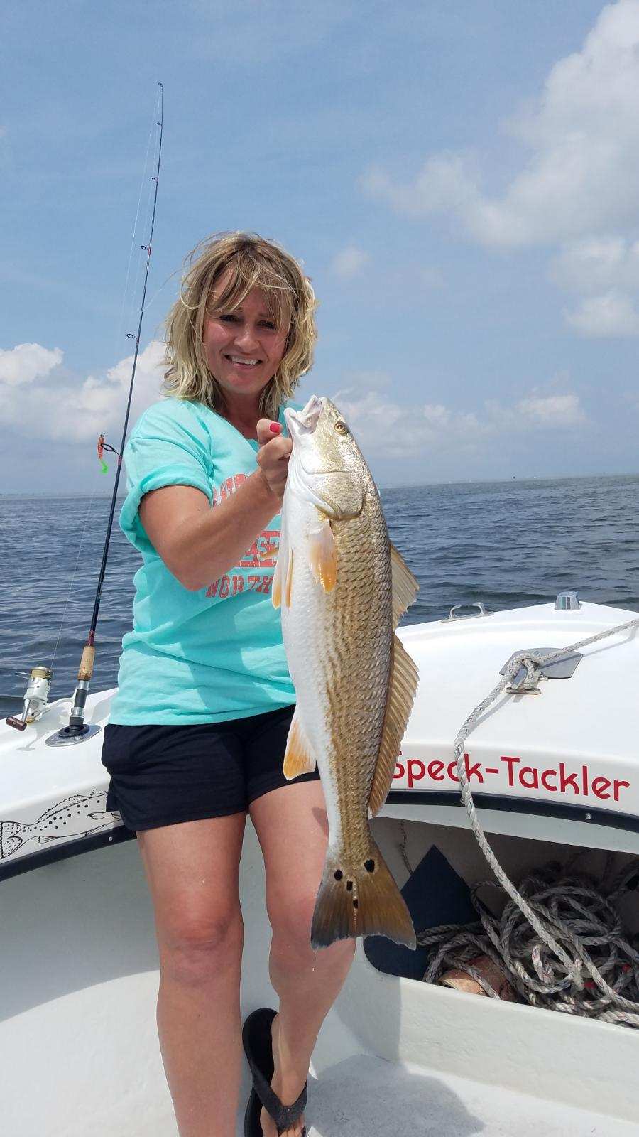 Speck-Tackler Fishing Teach's Lair Inshore Charters