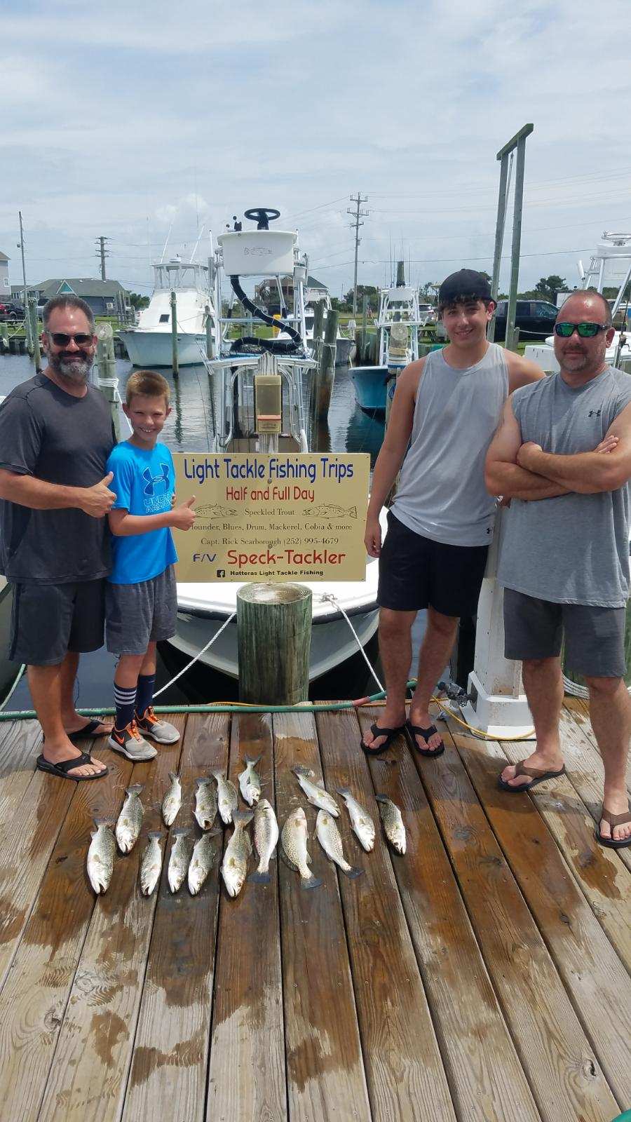 Speck-Tackler Teach's Lair Inshore Fishing Charters