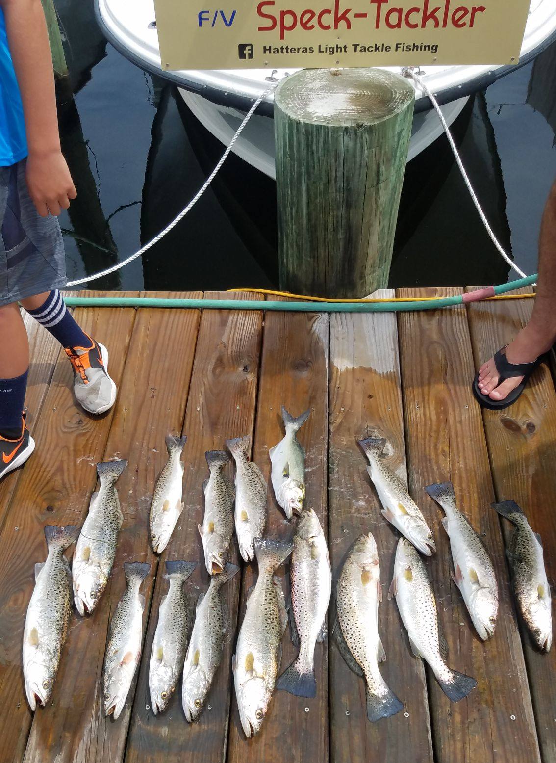 Speck-Tackler Teach's Lair Inshore Fishing Charters