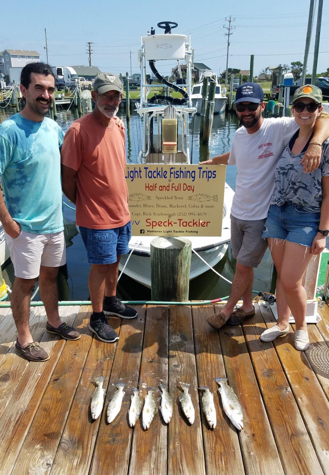 Speck-Tackler Teach's Lair Inshore Fishing Charters