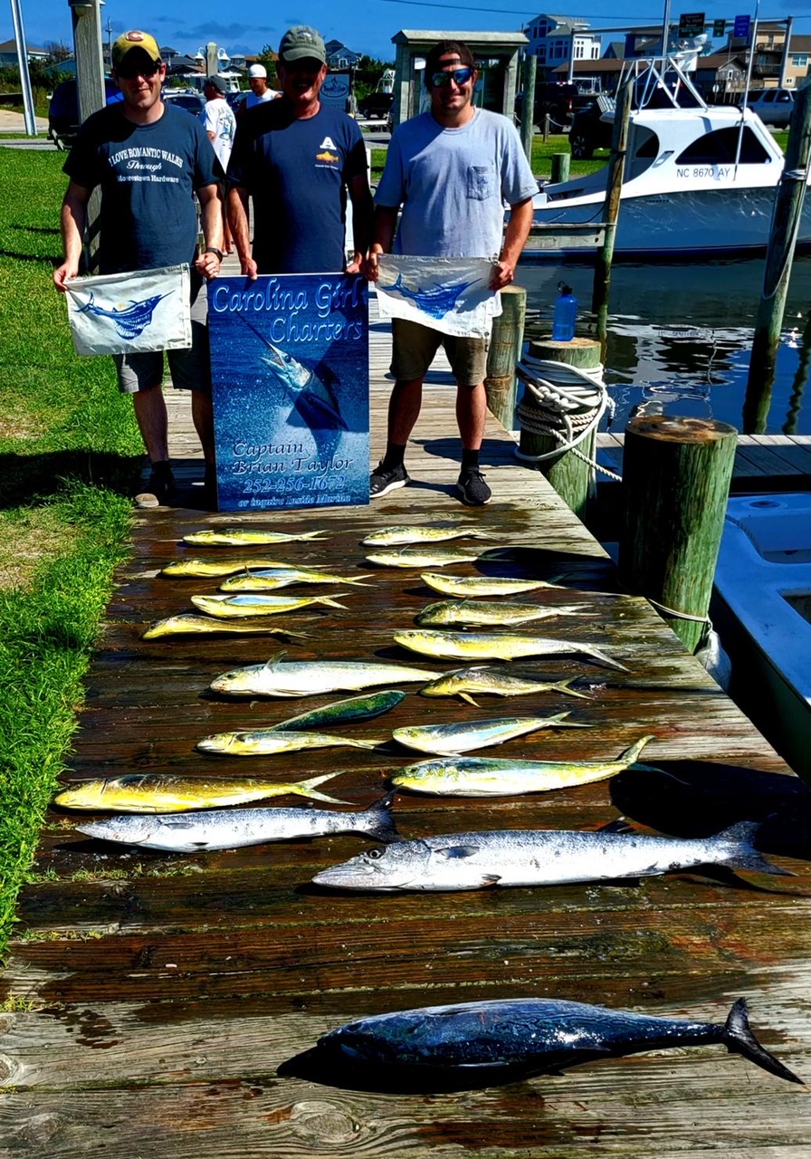 Carolina Girl Teach's Lair Marina Offshore Fishing Hatteras, OBX