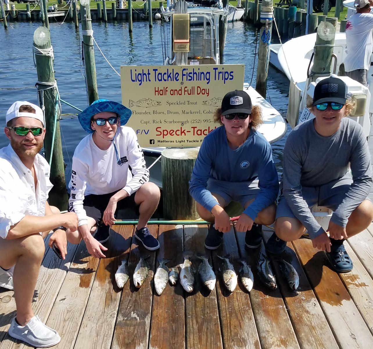 Speck-Tackler Fishing Teach's Lair Hatteras Inshore Charters