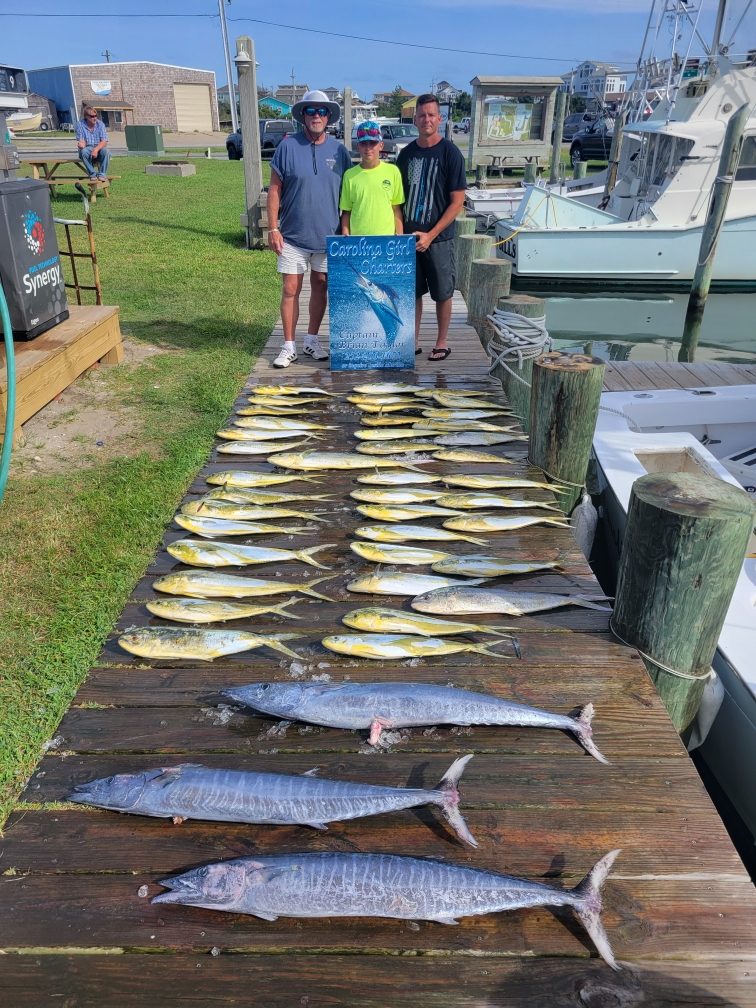 Carolina Girl Offshore Fishing Teach's Lair Marina Hatteras, NC