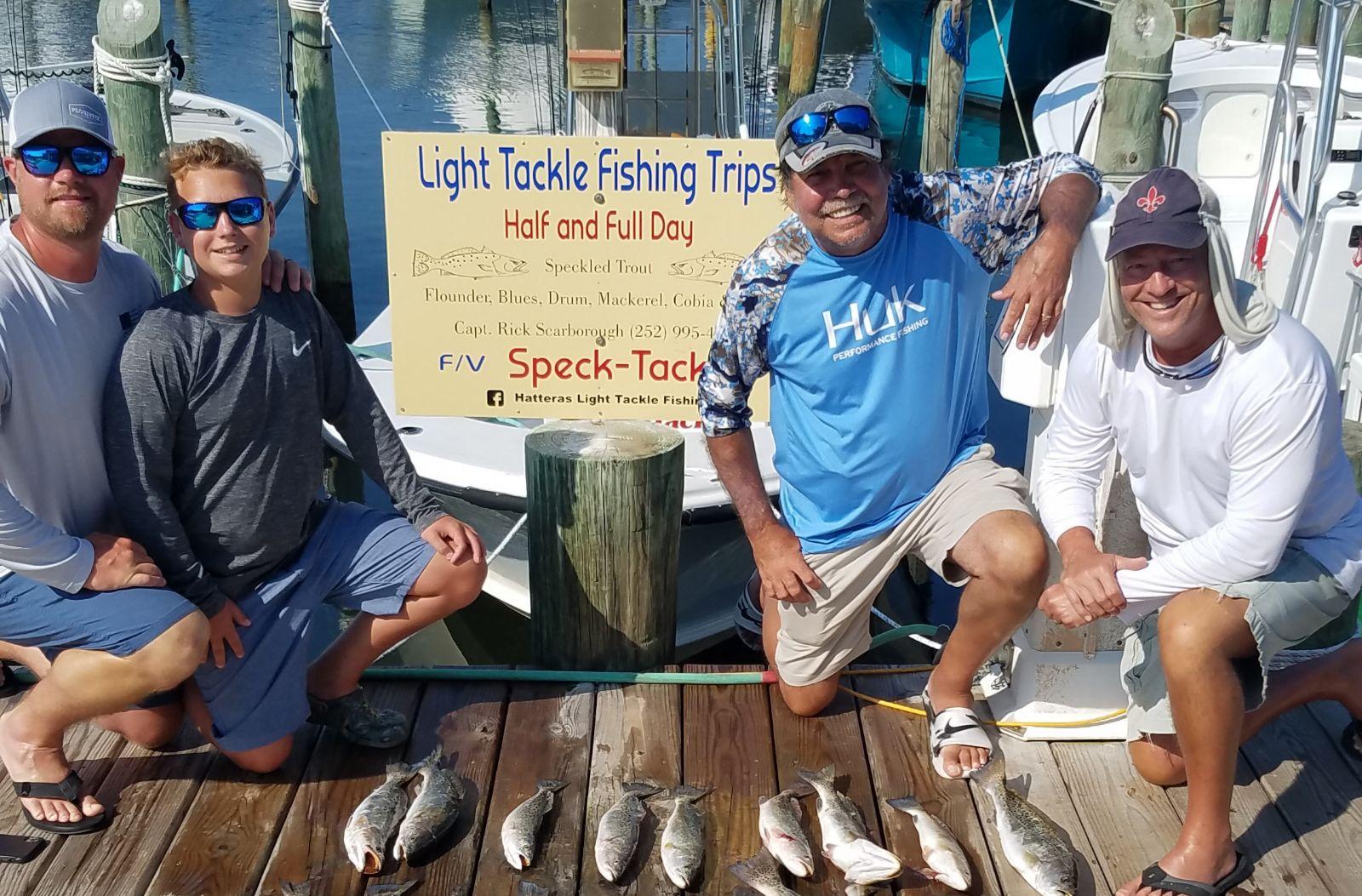 Speck-Tackler Teach's Lair Fishing Charter