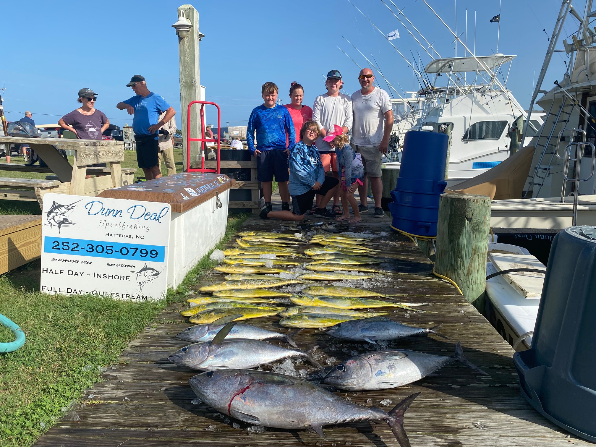 Dunn Deal Offshore Sportfishing Charters Hatteras, NC Teach's Lair Marina