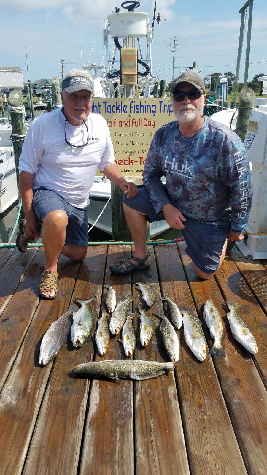 Speck-Tackler Fishing Teach's Lair Hatteras Inshore Charters