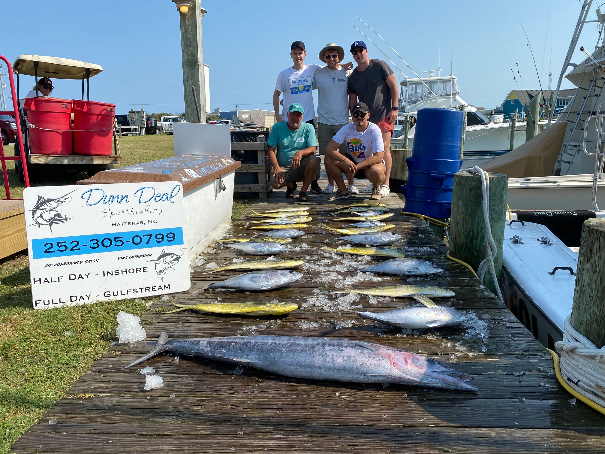 Dunn Deal Offshore Fishing Charters Hatteras Wahoo Tuna