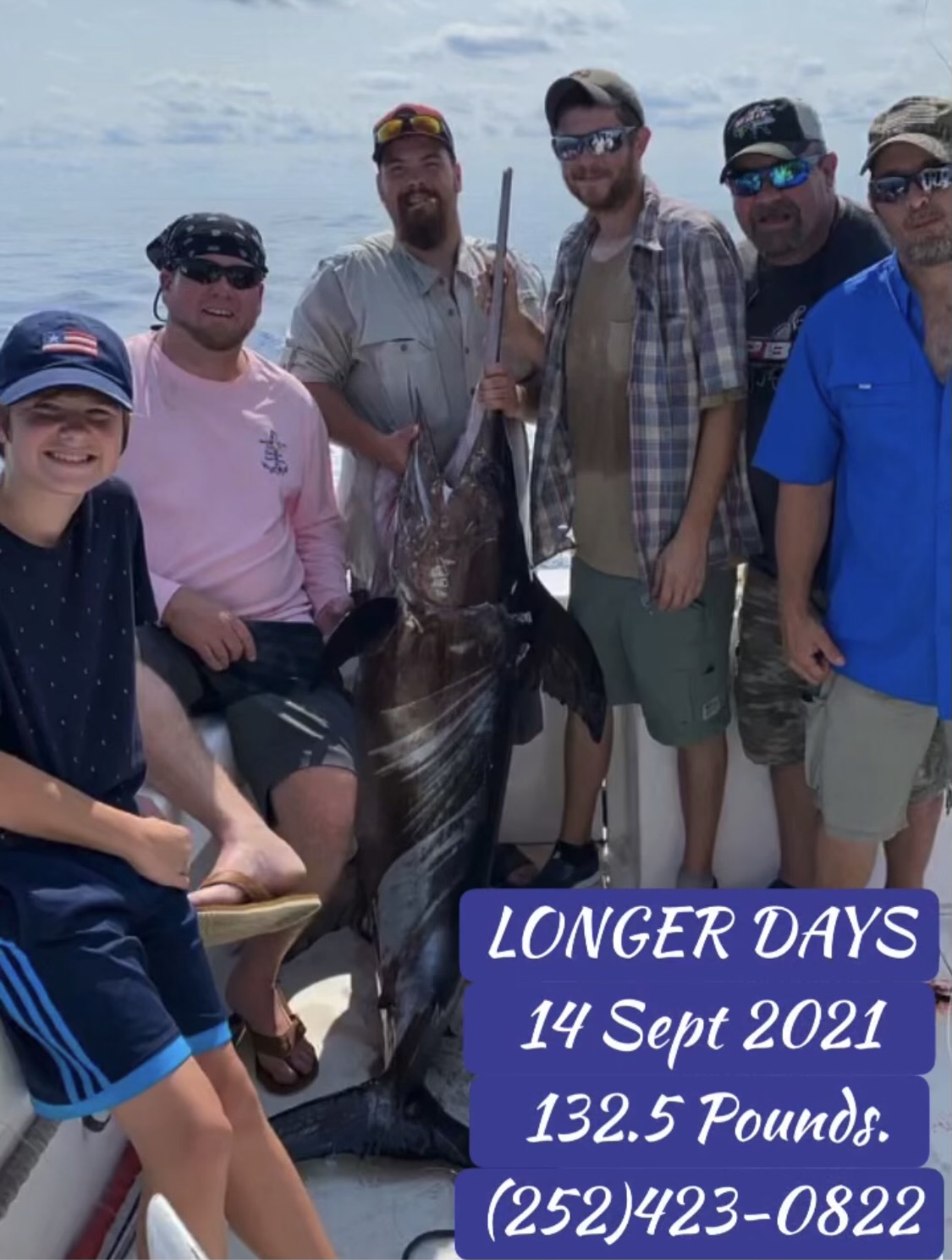 Longer Days Offshore Fishing Teach's Lair Swordfish