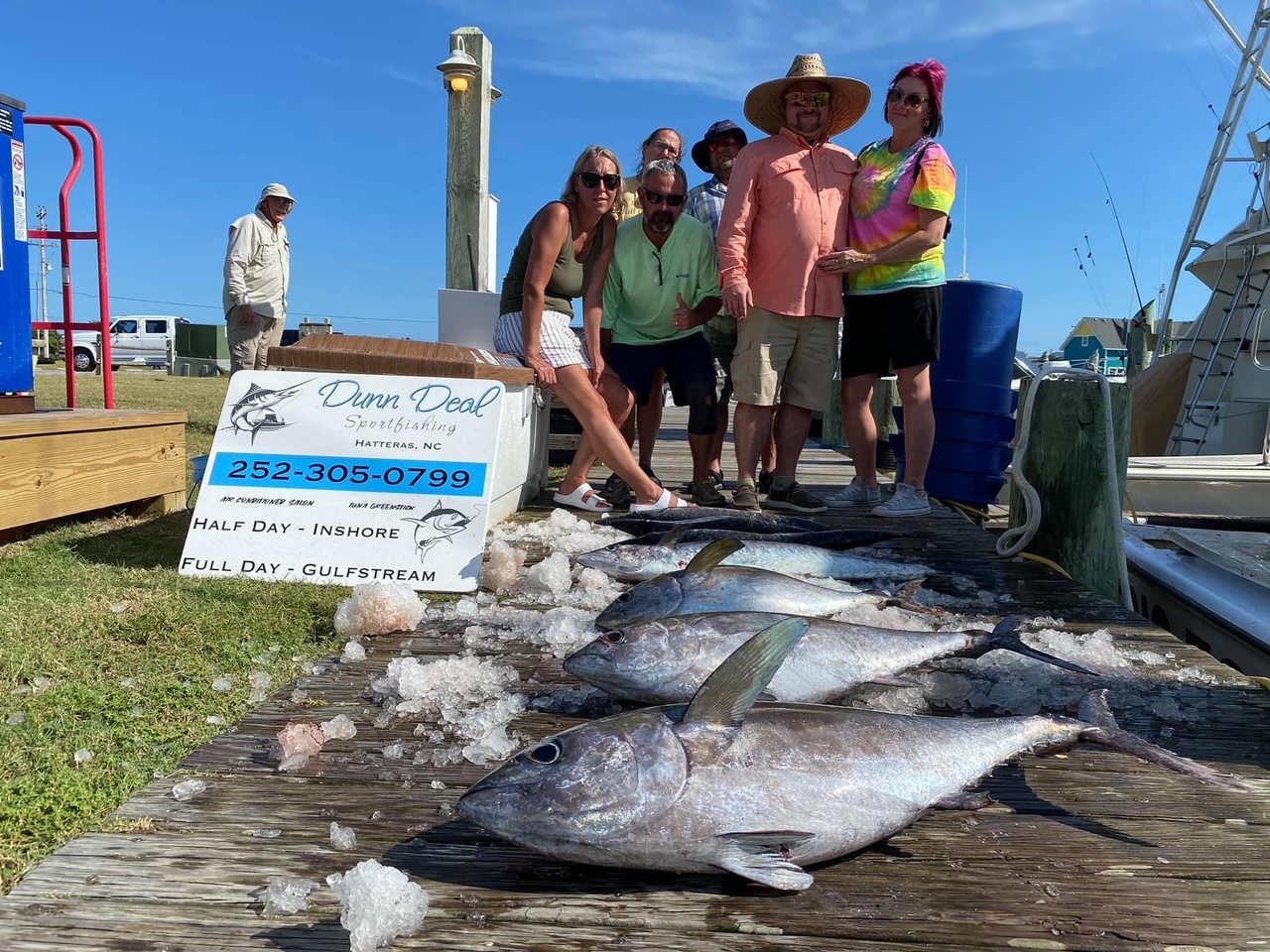 Dunn Deal Offshore Fishing Charters Hatteras, NC Teach's Lair Marina
