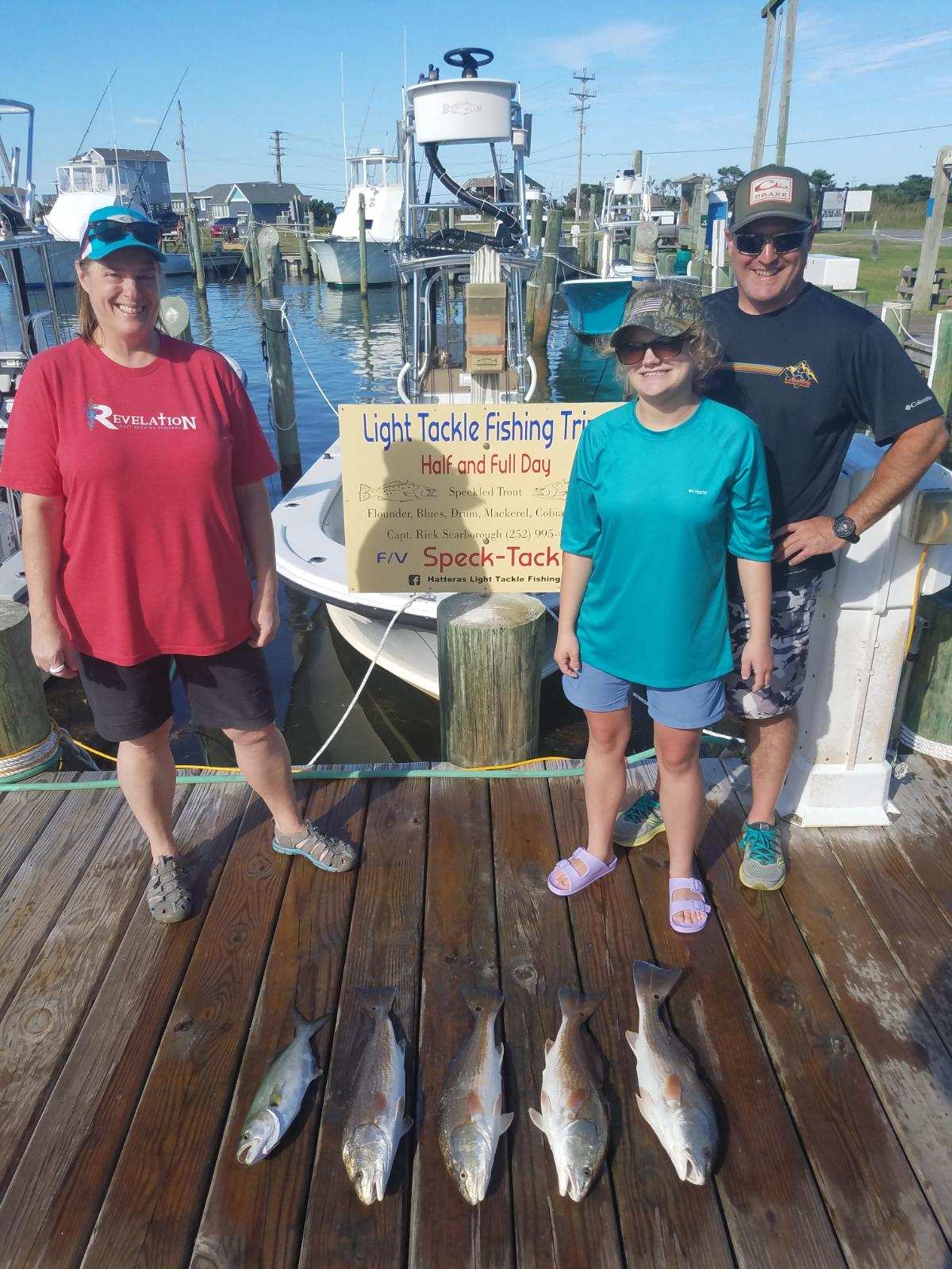 Speck-Tackler Teach's Lair Fishing Charter