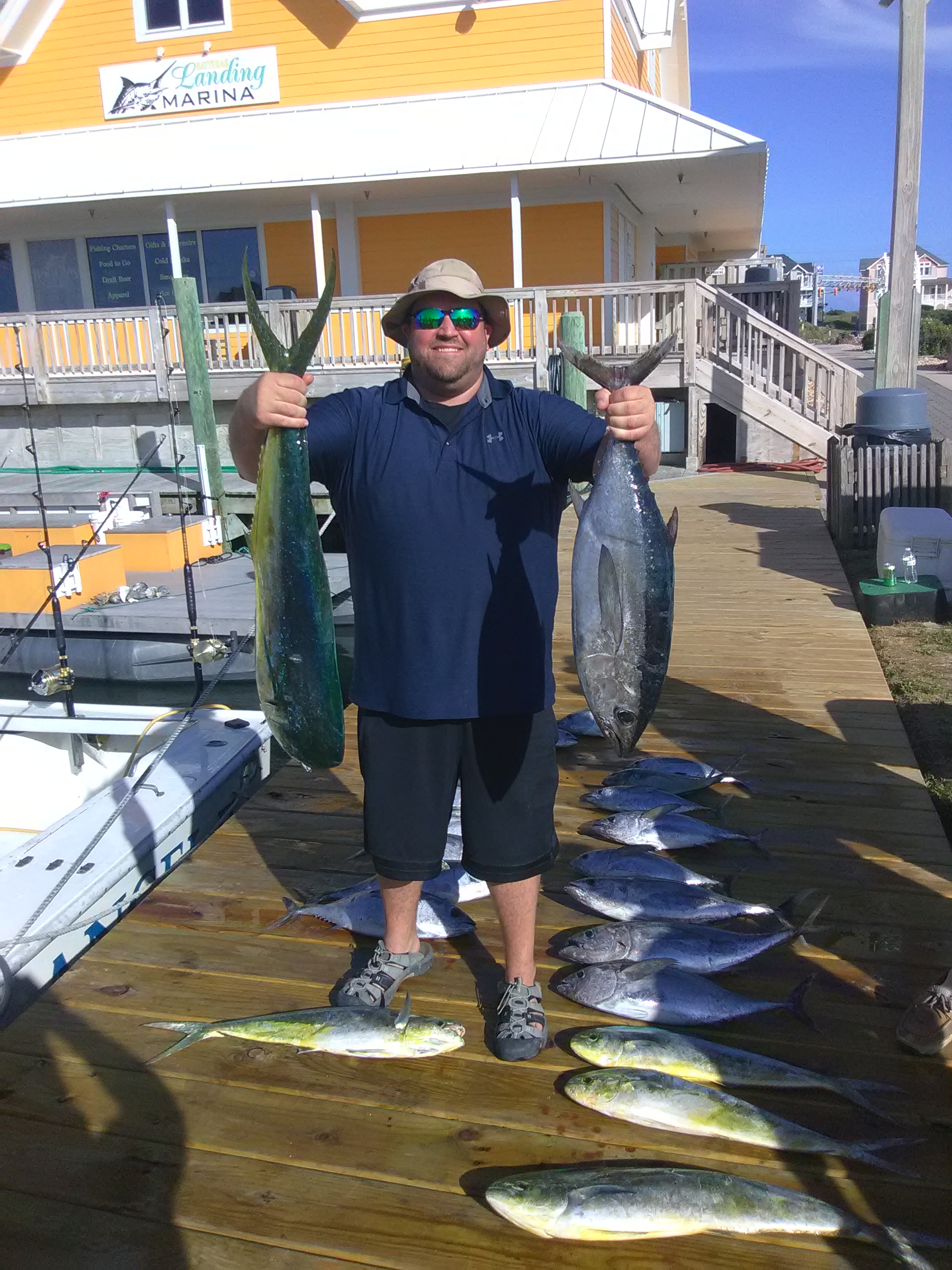 Fishing with Captain Bruce Armstrong at Hatteras Landing Marina